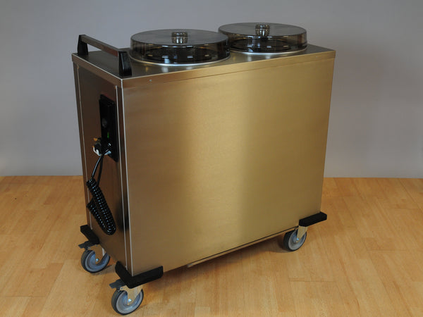Mobile plate dispenser/lowerator