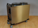 Mobile plate dispenser/lowerator