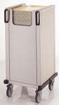 Mobile tray dispenser/receiver